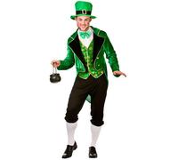Wicked Costumes Adult Deluxe Leprechaun Fancy Dress Costume - X-Large