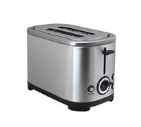 Deluxe Low Wattage Toaster | Silver | Travel Camping | EU & UK