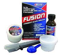 Deluxe Materials 14.AD19 Paste 75 ml Adhesive Acrylic - Adhesive (Pasta, Acrylic Adhesive, Syringe, Blue, White, 75 ml)