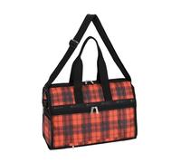 [レスポートサック] 【公式】ボストン Deluxe MED WEEKENDER/4318, Red Tartan Print, One Size, Deluxe Medium Weekender