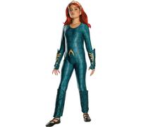 Deluxe Mera Costume Aquaman Green 3-4 Years