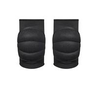 Deluxe MMA/Judo Thick Padded Black Knee Pads - Small