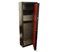 Deluxe Model 8 Shotgun Cabinet With Built In Ammo Safe