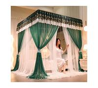 Deluxe Mosquito Net Canopy for Bed, Stylish Mesh Drapes for Single & Double Beds, Princess Room Summer Decor, Protective Shielding for Peaceful Sleep