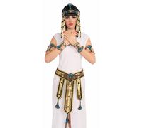 Deluxe Pair Egyptian Female Costume Wrist Cuffs Adult One Size