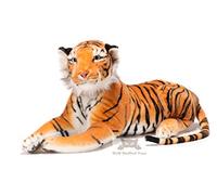 Deluxe Paws Large Brown Tiger Stuffed Soft Plush 140cm 50"