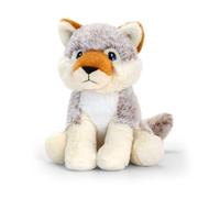 Deluxe Paws Plush Cuddly Soft Eco Toys 100% Recycled (Wolf)