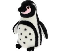 Deluxe Paws Plush Cuddly Soft Eco Toys 100% Recycled (Humbolt Penguin)
