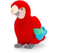 Deluxe Paws Plush Cuddly Soft Eco Toys 100% Recycled (Parrot)