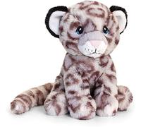 Deluxe Paws Plush Cuddly Soft Eco Toys 100% Recycled (Snow Leopard)