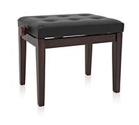 Deluxe Piano Stool by Gear4music Rosewood