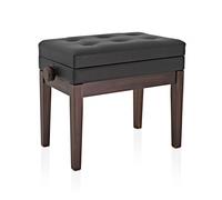 Deluxe Piano Stool with Storage by Gear4music RW