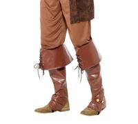 Deluxe Pirate Bootcovers, Pirate Fancy Dress, One Size