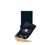 Bristol Novelty BA808 Deluxe Pirate Waist Sash, Mens, Black, One Size