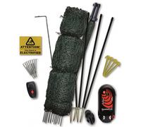 Deluxe Poultry 50 Metre Net, Gate & Energiser Kit Deal