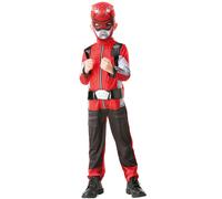 Rubies Official Power Rangers, Beast Morphers Costume - Red Ranger Deluxe Childs Costume Small, 3-4 years,Multicolour,300458S