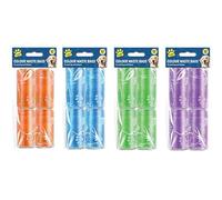 Deluxe Printed Pet Dog Cat Poo Disposal Waste Bags Scoop Doggy Poop Bag - Pack of 60 Bags UK by Lizzy®