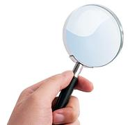 Deluxe Products Magnifier, Metal Glass, Black