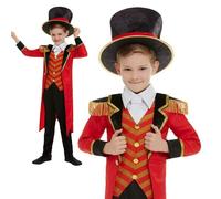 NEW Deluxe Ringmaster Greatest Showman Boy's World Book Day Fancy Dress Costume