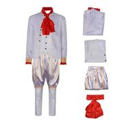 Deluxe Rumpelstiltskin Costume Adult Men Pretend Dwarf King Vest Coat Full Set Movie Forever After Villain Retro Outfits for Halloween Party Carnival