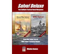 Deluxe Salvo! Two Solitaire Tactical Naval Wargames: Great War Salvo & WW2 Salvo - Minden Games