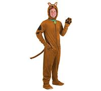 Deluxe Scooby Doo Fancy Dress Costume Adult Size X-Small Brown