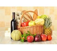 Deluxe Seasonal Fruit and Vegetables and Extras Hamper for Christmas