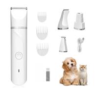 Deluxe Silent Cordless Pet Grooming Clippers Suitable for Cats and Dogs, IPX7 Waterproof, Rechargeable Trimmer for Home Grooming