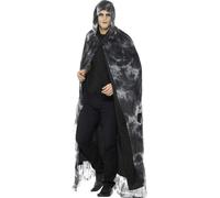 Spellbound Decayed Cape Adults Fancy Dress Halloween Reaper Costume Accessory