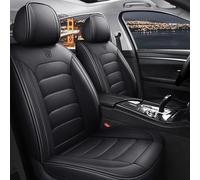 Deluxe Split Design Car Seat Covers Full Set for Volvo PV 444, Faux Vehicle Waterproof Seat Protectors, Breathable Anti-Scratch Auto Seat Covers, Airbag Compatible