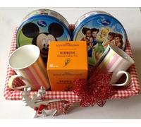 Deluxe Tea & Biscuits hamper - Free gift wrapping & free message option