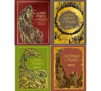 Deluxe Tolkien Collection by David Day: The Dark Powers of Tolkien, The Ring Legends of Tolkien, The Atlas of Tolkien & The Dictionary of Tolkien - Four Illustrated Explorations (4-Book Set)
