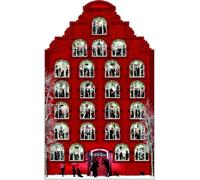 Deluxe Traditional Card Advent Calendar Large - Nostalgic Christmas House 62cm