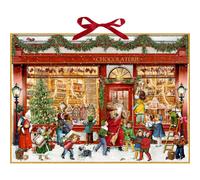Deluxe Traditional Card Advent Calendar Large - The Chocolate Shop