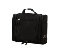 Deluxe Travel Bag Cosmetic Make up Toiletry Case Black Wash Bag Organiser Pouch UK