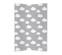 Deluxe Unisex Baby Waterproof Changing Mat - Anti Roll Cosy 50x70cm | Waterproof & Wipeable (Clouds)