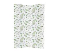Deluxe Unisex Botanical Baby Changing Mat - Cosy Anti-Roll, Raised Edges or Foldable | Waterproof, Wipeable & Padded Baby Change Mat | Comfortable, Stylish & Practical (Cosy Anti Roll)