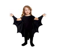 Deluxe Vampire Gothic Bat Wings Costume Cape Fancy Dress Halloween Outfit New by Lizzy® (Toddler)