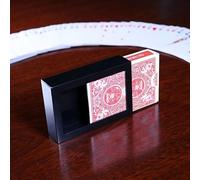Deluxe Vanishing Card Box Magic Tricks Deck Disappearing Card Case Magic Close Up Illusions Gimmicks Mentalism Props