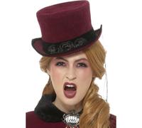 Deluxe Victorian Vampiress Hat