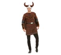 Deluxe Viking Barbarian Costume, Brown