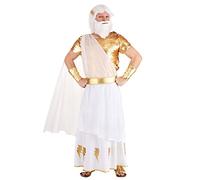 Deluxe Zeus Men's Fancy Dress Costume Medium