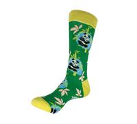 Deluxebase Anisox - Panda from Organic Cotton & Recycled Polyester Panda Socks. Animal Print Novelty Socks for Men, Women & Kids. Fun Unisex Socks, UK 7.5-11 (Large).
