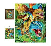 Deluxebase LiveLife 3D Picture Poster ~ Dinosaur Smiles. Lenticular Wall Art Prints from Unframed 3D Jurassic Poster. A wall filler. Original artwork licensed from renowned artist, Michael Searle
