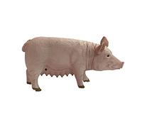 Deluxebase Ltd Mini Animal Adventure Replica - Pig Small sized realistic toy figure that makes an ideal farm animal toy for kids