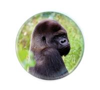 Deluxebase Magnidome Gorilla Fridge Magnet - Crystal Glass Dome Animal Magnets for Fridges, Decorative Strong Magnet for Kitchen Accessories, Novelty Gifts and Cute Home Decor.