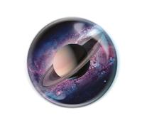 Deluxebase Magnidome Space Fridge Magnet - Crystal Glass Dome Animal Magnets for Fridges, Decorative Strong Magnet for Kitchen Accessories, Novelty Gifts and Cute Home Decor.