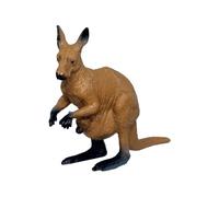 Deluxebase Mini Animal Adventure Replica - Kangaroo from Small sized realistic toy figure that makes an ideal wild animal toy for kids