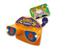 Deluxebase ViewNoculars 3D Reel Viewer Binoculars - Dino Educational Kids Toys with 8 Dinosaur Views, Battery-Free Retro Viewers Dinosaur Toys for Kids of All Ages