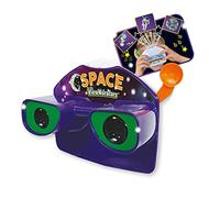 Deluxebase ViewNoculars 3D Reel Viewer Binoculars - Educational Kids Toys with 8 and Astronaut Views, Battery-Free Retro Viewers Toys for Kids of All Ages